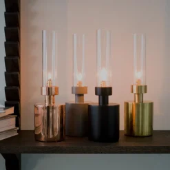KLONG Patina olielamp mini 28 cm, Brass< Olie- & Petroleumlampen