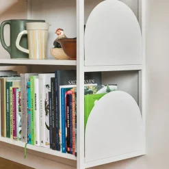 TÔNN furniture Paus boekensteun 25x30 cm, White< Decoratieve Accessoires
