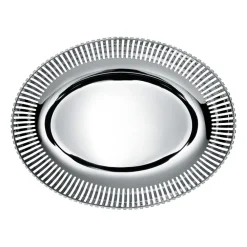 Alessi PCH06 mand ovaal 20x26 cm, Roestvrij staal< Opbergmanden
