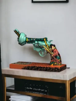 Non Violence Peace n Luv dekoration 40 cm, Multi< Decoratieve Accessoires