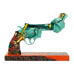 Non Violence Peace n Luv dekoration 19 cm, Multi< Decoratieve Accessoires