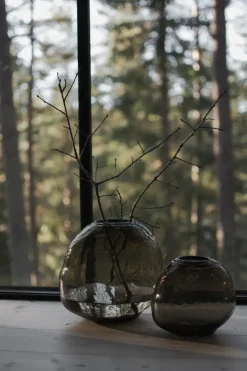 DBKD Pebble vaas bruin, Klein Ø20 cm< Vazen