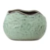 Bloomingville Pennie pot 16,5x11x13 cm, Green< Bloempotten