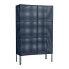 HAY Perforated Cabinet kast large, Steel blue< Kasten & Vitrines