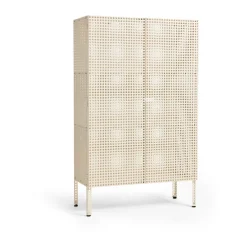HAY Perforated Cabinet kast large, Eggshell< Kasten & Vitrines