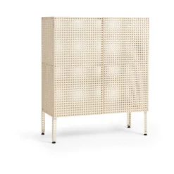 HAY Perforated Cabinet kast medium, Eggshell< Kasten & Vitrines