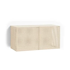 HAY Perforated Cabinet wandkast small, Eggshell< Kasten & Vitrines