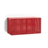 HAY Perforated Cabinet wandkast small, Wine red< Kasten & Vitrines