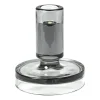 Broste Copenhagen Petra kandelaar smoked pearl dark grey, 11 cm< Kandelaars