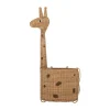 Bloomingville Philine wandmand 90 cm, Nature giraffe< Opbergmanden|Opbergoplossingen Voor De Kinderkamer