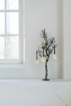 Hilke Collection Piano kerstboomversiering, Vernikkeld messing< Kerstdecoraties