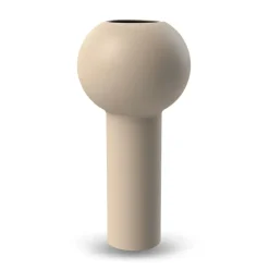Cooee Design Pillar vaas 24 cm, Sand< Vazen