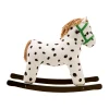 Kid's Concept Pippi hobbelpaard, Wit-zwart< Kinderkamer Interieuraccessoires|Kinderkamer Interieuraccessoires