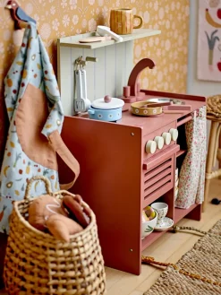 Bloomingville Pippi speelkeuken, Bruin< Kinderkamer Interieuraccessoires|Kinderkamer Interieuraccessoires