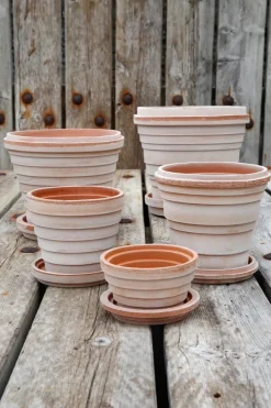 Bergs Potter Planet Mars pot Ø12 cm, Roze< Bloempotten