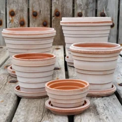 Bergs Potter Planet Saturn pot Ø16 cm, Roze< Bloempotten