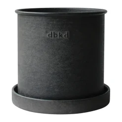 DBKD Plant pot pot klein 2-pack, Black< Bloempotten