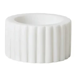 Broste Copenhagen Platon beker Ø7 cm, White marble< Decoratieve Schalen