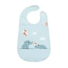 Done by deer Playground slabbetje met klittenband, Blue< Kinderkamer Interieuraccessoires|Kinderkamer Interieuraccessoires