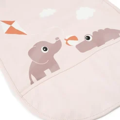 Done by deer Playground slabbetje met klittenband, Powder< Kinderkamer Interieuraccessoires|Kinderkamer Interieuraccessoires