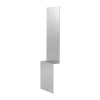 Muuto Pleat wandspiegel, Polerat stål, 227x57 cm< Wandspiegels
