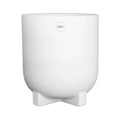 DBKD Plus pot Ø16 cm, White< Bloempotten