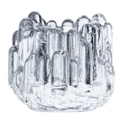 Kosta Boda Polar kaarsenhouder 86 mm, Transparant< Kaarsenhouders & Kaarsenborden