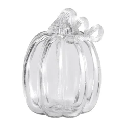 Cooee Design Pompoen decoratie 14 cm, Clear< Decoratieve Accessoires