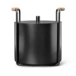 Ferm Living Port aanmaak- en asemmer, Black< Opbergmanden