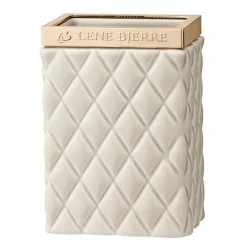 Lene Bjerre Portia tandenborstelbeker, camel-goud< Tandenborstelhouders