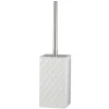 Lene Bjerre Portia toiletborstel, Wit-zilver< Toiletborstels