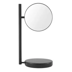Normann Copenhagen Pose dubbelzijdige tafelspiegel 21x39 cm, Zwart< Tafelspiegels