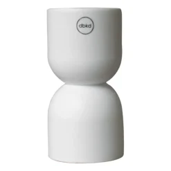 DBKD Post kandelaar 16 cm, White< Kandelaars