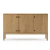 Stolab Prio Medium dressoir, eikenhout naturel olie, houten deur< Ladekasten & Dressoirs