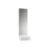 SMD Design Prisma spiegel, wit, 117x35 cm< Wandspiegels