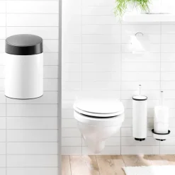 Brabantia Profile wc-papierhouder, pure white (gebroken wit)< Toiletpapierhouders