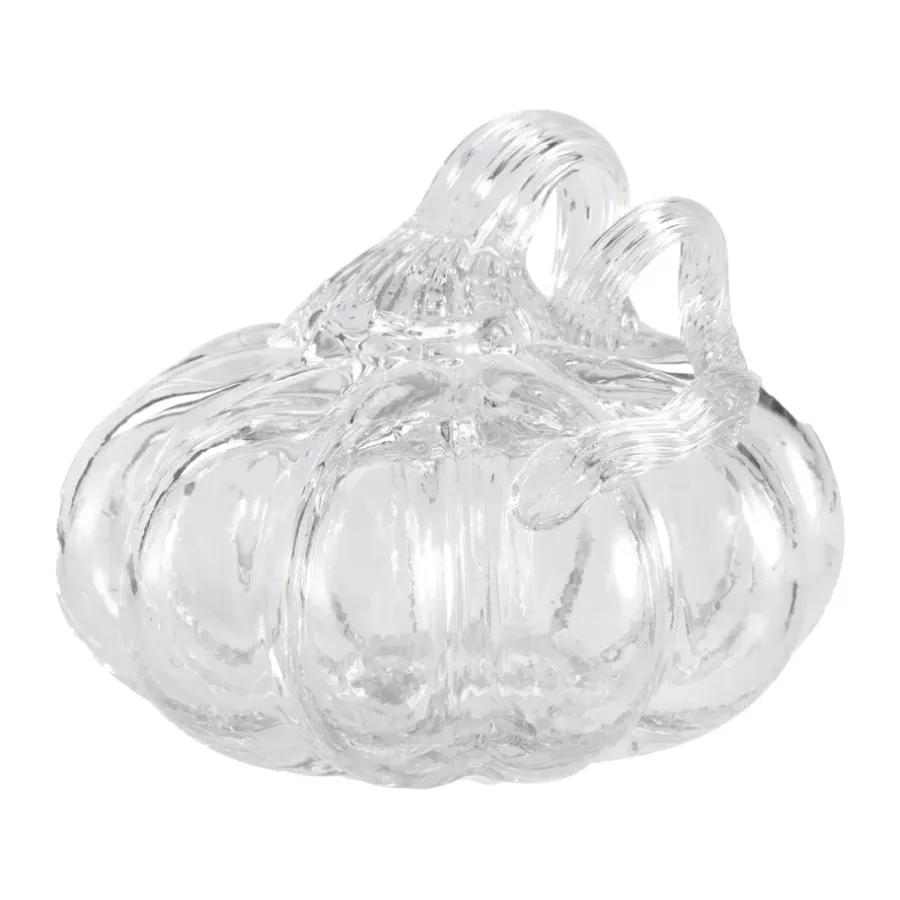 Cooee Design Pumpkin decoratie 8 cm, Clear< Decoratieve Accessoires