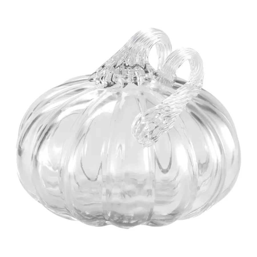 Cooee Design Pumpkin decoratie 10 cm, Clear< Decoratieve Accessoires