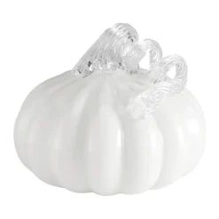 Cooee Design Pumpkin decoratie 10 cm, White< Decoratieve Accessoires