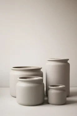 DBKD Pure bloempot mole (grijs), Middel - Ø 23 cm.< Bloempotten