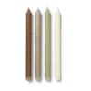 Ferm Living Pure candles 4-pack, Botanic blend< Kaarsen