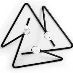 Born In Sweden Puzzle kaars klein, zwart< Kandelaars