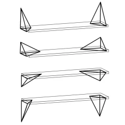 Maze Pythagoras plank, zwart< Planken & Planksystemen