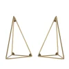 Maze Pythagoras steunen 2-pack, messing< Planken & Planksystemen