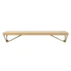Maze Pythagoras XS-plank, eiken messing< Planken & Planksystemen