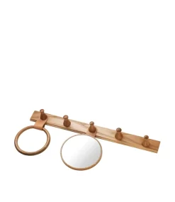 FDB Møbler Q4 Allé Scarf ring, Oak nature lacquered< Haken & Hangers