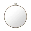 GUBI Randaccio Spiegel, antique brass, large< Ronde Spiegels|Wandspiegels