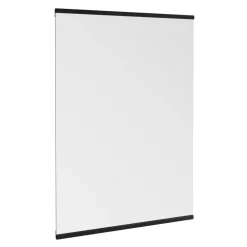 MOEBE Rechthoekige wandspiegel 70x100 cm, Black< Wandspiegels