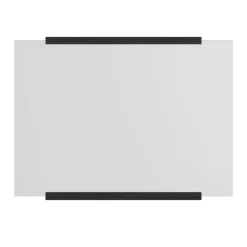 MOEBE Rechthoekige wandspiegel 30x40 cm, Black< Wandspiegels