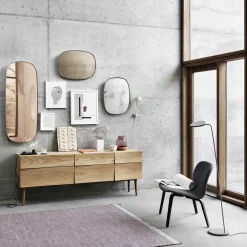 Muuto Reflect sideboard large, Oak< Ladekasten & Dressoirs